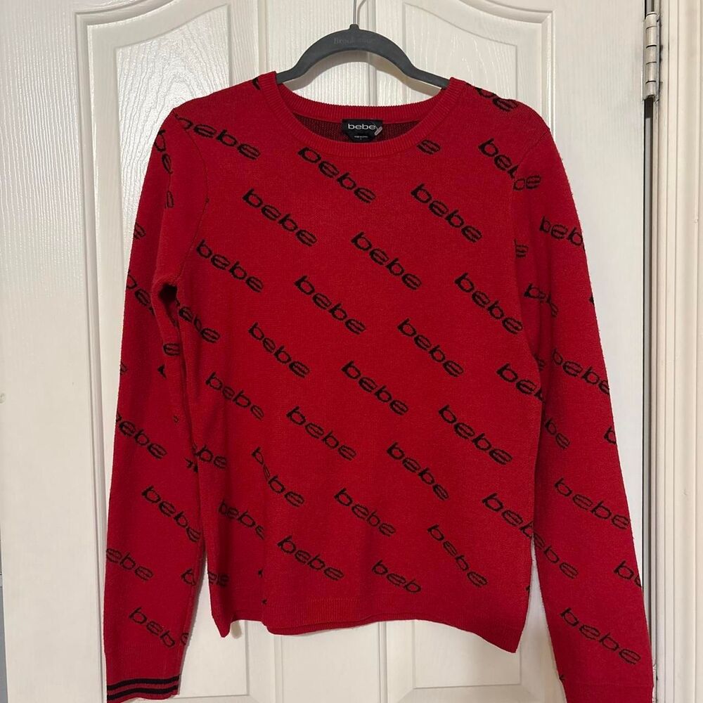Bebe Women's Red Jumper